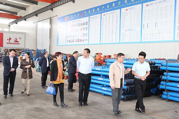 Warmly Welcome The Leaders Of Jining College To Visit China Coal Group