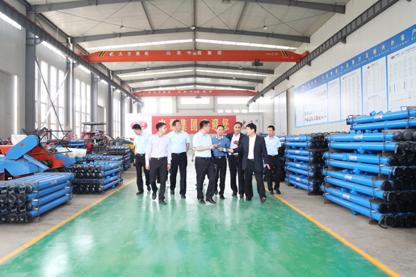 Warmly Welcome The Leaders Of Shandong Provincial Department Of Commerce To Visit China Coal Group