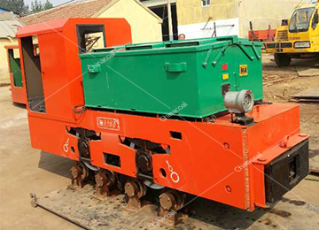 Working Process Of Underground Mining Locomotive