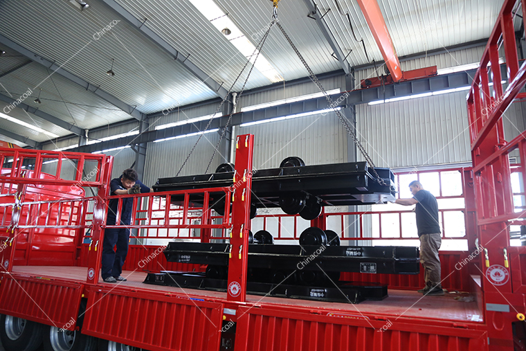 China Coal Group Sent A Batch Of Mining Flat Cars To Guizhou