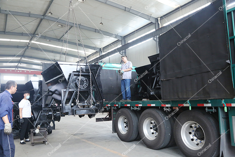 A Batch Of Bucket-Tipping Car From China Coal Group Sent To Changzhi, Shanxi Province