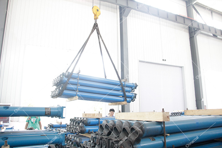 China Coal Group Send A Batch Of Hydraulic Prop Equipment To Shanxi Province