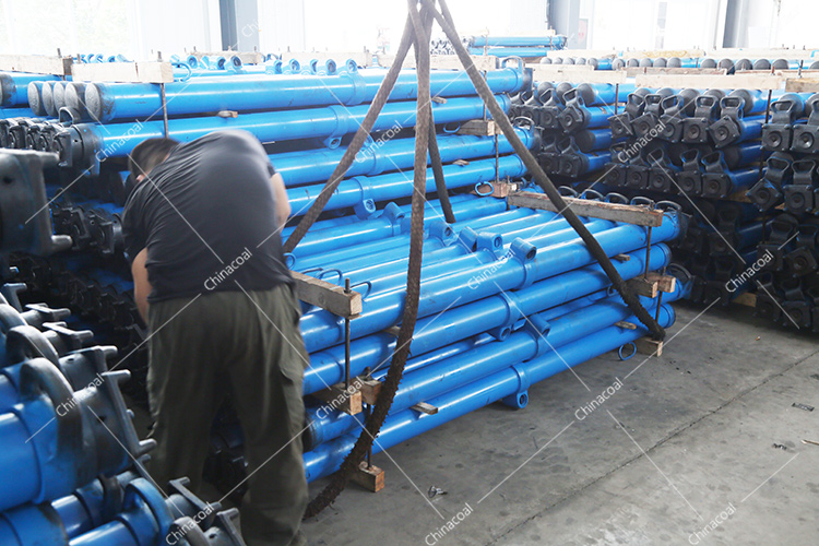 China Coal Group Sent A Batch Suppension Hydraulic Prop For Mine To Shanxi Luliang