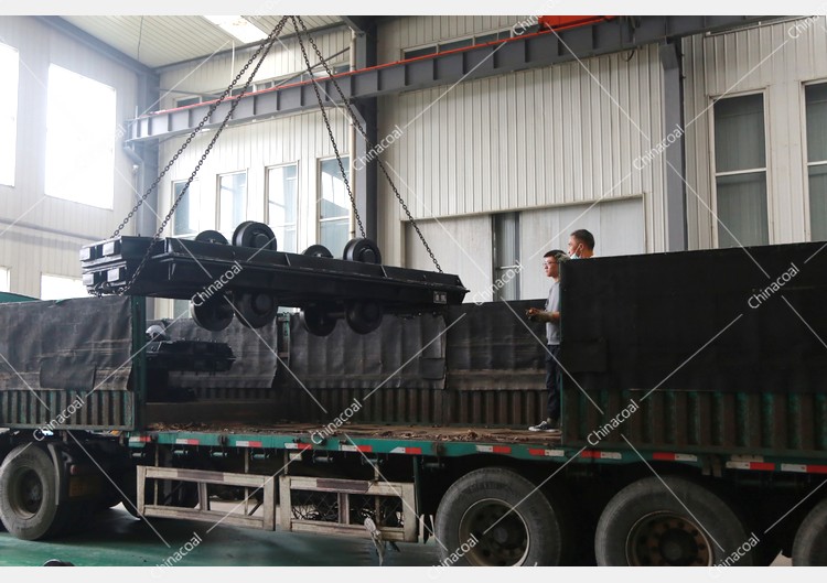 China Coal Group Sent A Batch Of Mining Flatbed Cars To Yan'An, Shaanxi