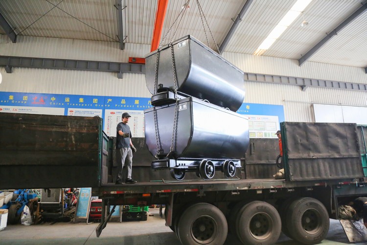 China Coal Group Fixed Mining Trucks Shipped To Lvliang City Shanxi Province