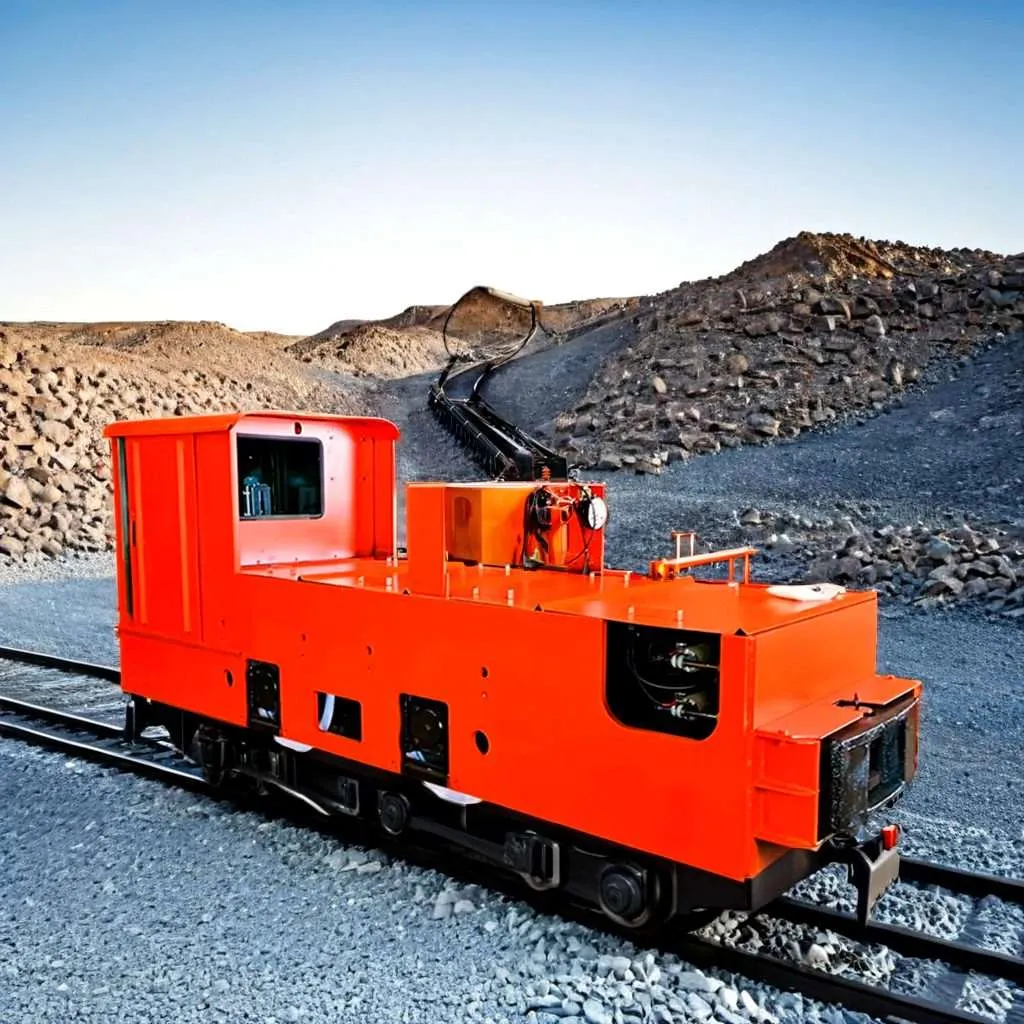 Electric Locomotive 2.5T Battery Locomotive For Subway Tunneling